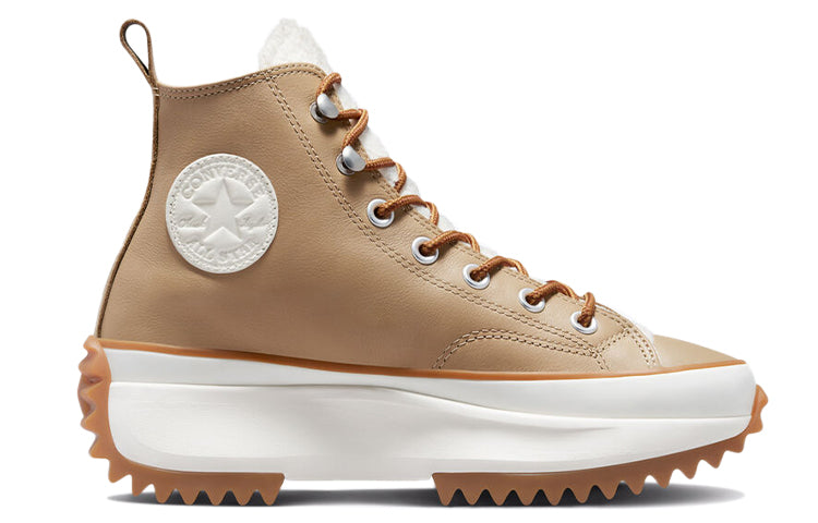 (WMNS) Converse Run Star Hike High 'Sherpa - Nomad Khaki' 573111C