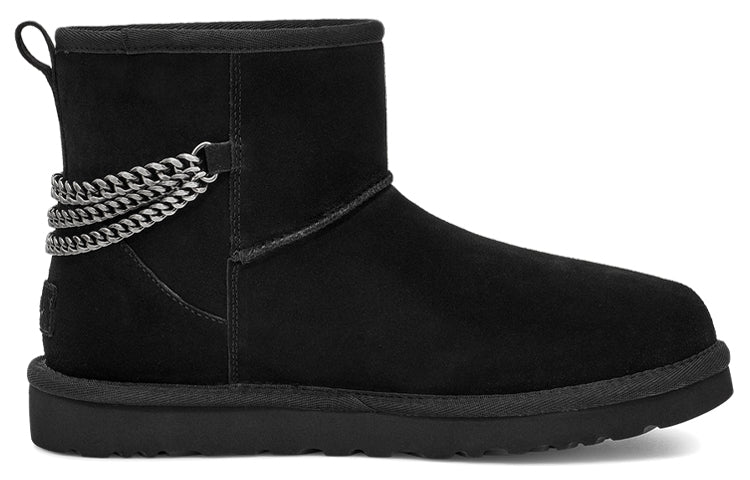(WMNS) UGG Classic Mini Chains 'Black' 1123668-BLK