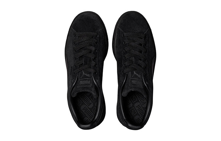 (PS) PUMA Suede Classic Lifestyle Casual Board Shoes Black 381516-01
