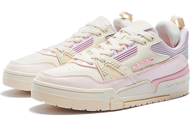 (WMNS) Li-Ning 001 BTC 'White Pink Purple' AGCS104-3