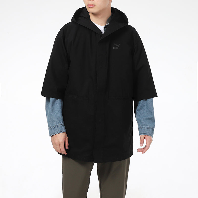 PUMA Classics Short Sleeve Relaxed Jacket 'Black' 533733-01
