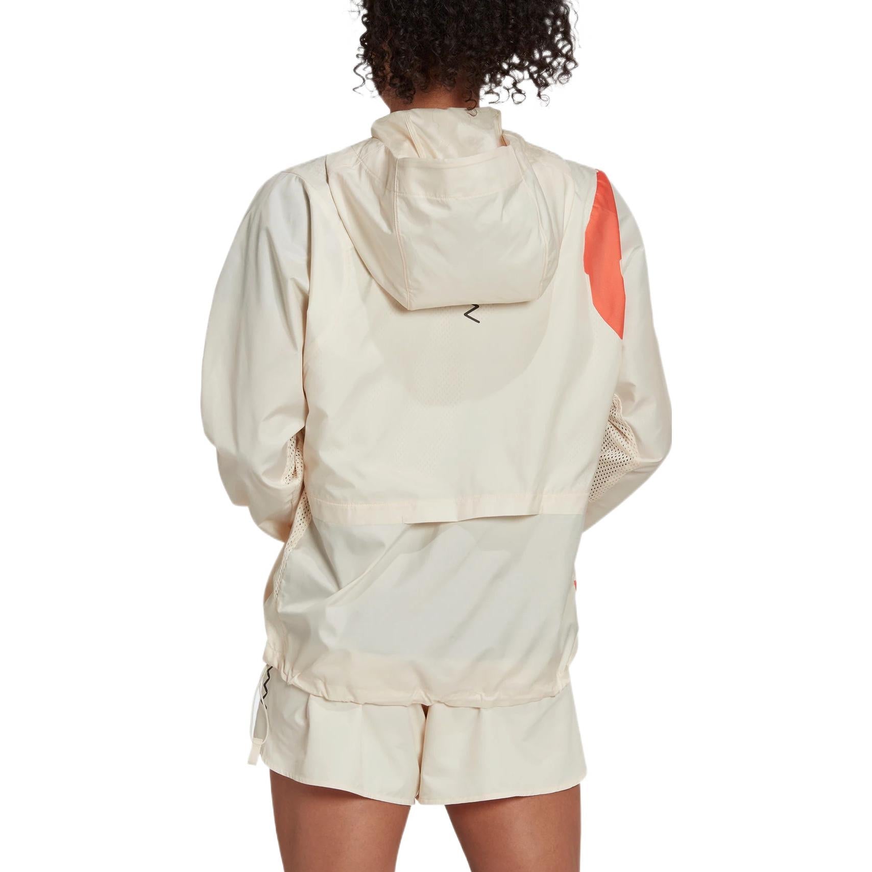 (WMNS) adidas Thebe Magugu Fast Running Jacket Asia Sizing 'Beige' HI5626