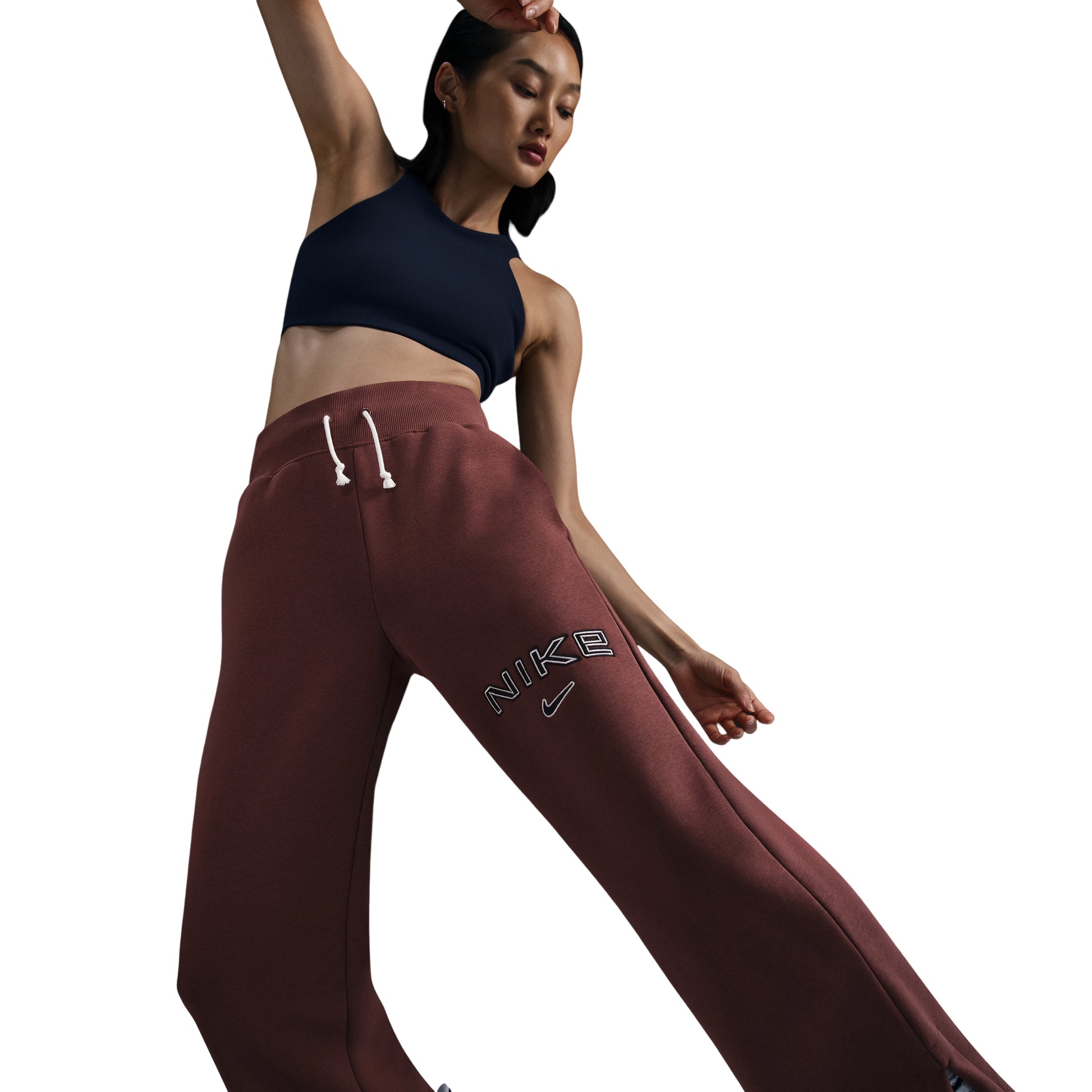 (WMNS) Nike Pants 'Brown' FV7685-218
