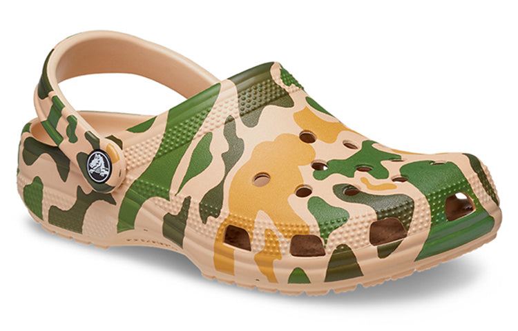 Crocs Classic Printed Camo Clog 'Khaki Green' 206454-2Y6
