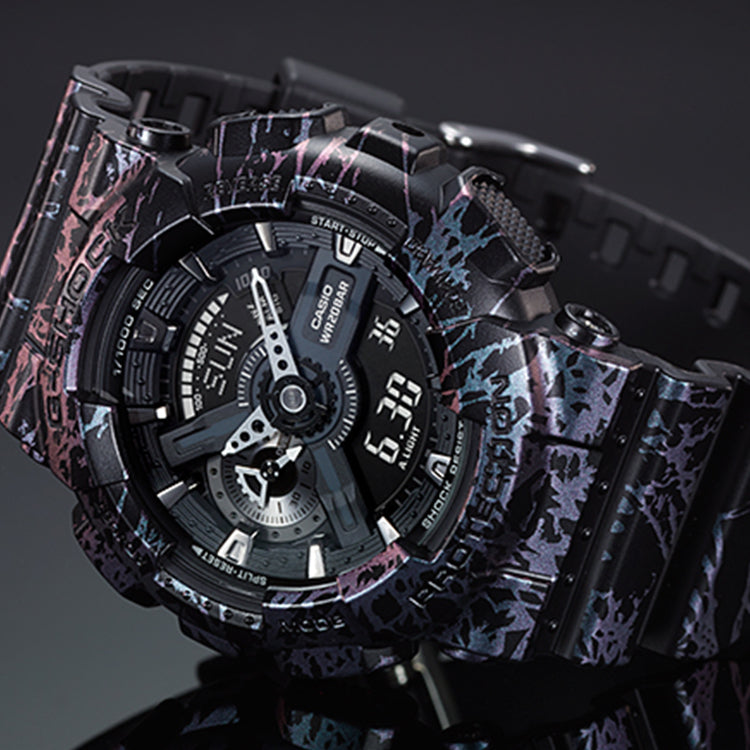 CASIO G-Shock Analog-Digital 'Black' GA-110PM-1