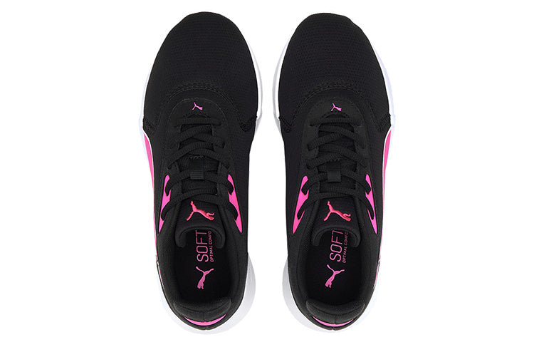 (WMNS) PUMA Jaro Neon Low Running Shoes Black/Pink/White 193691-01