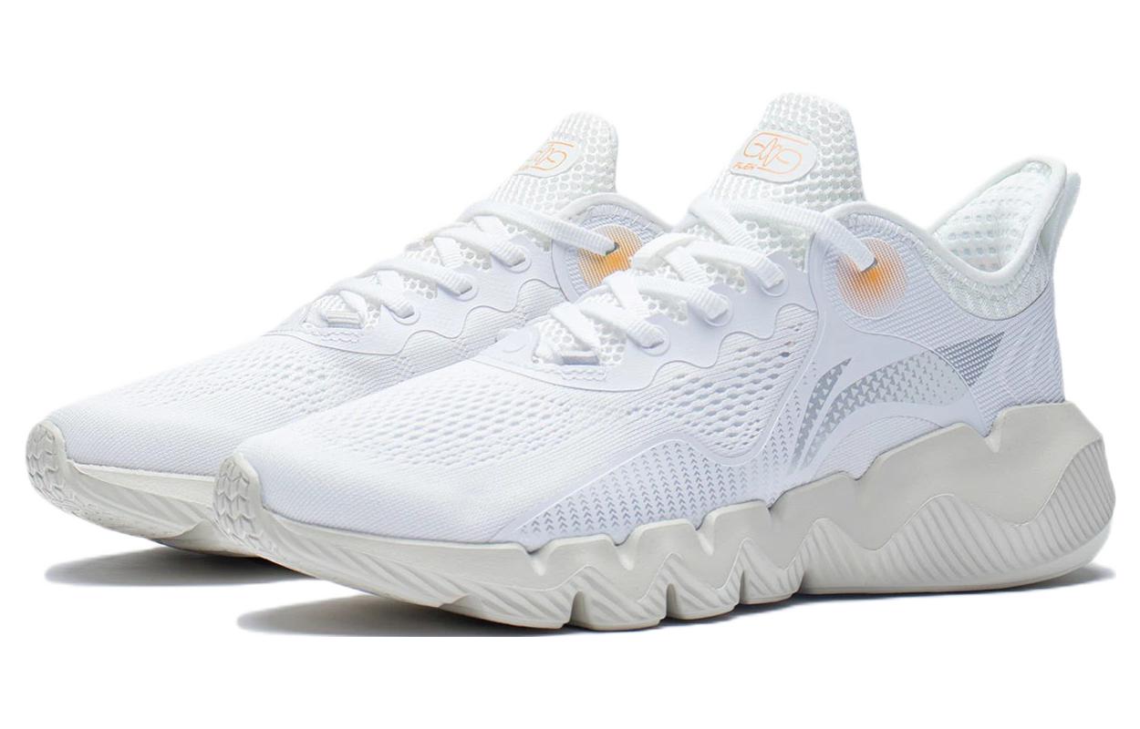 (WMNS) Li-Ning Sport Leisure 'White Orange Gradient' AGLS024-2