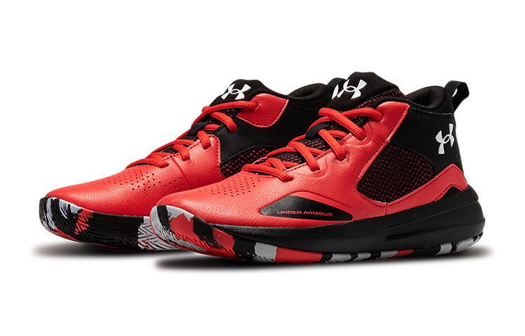 (GS) Under Armour Lockdown 5 SYN Red 3023970-601