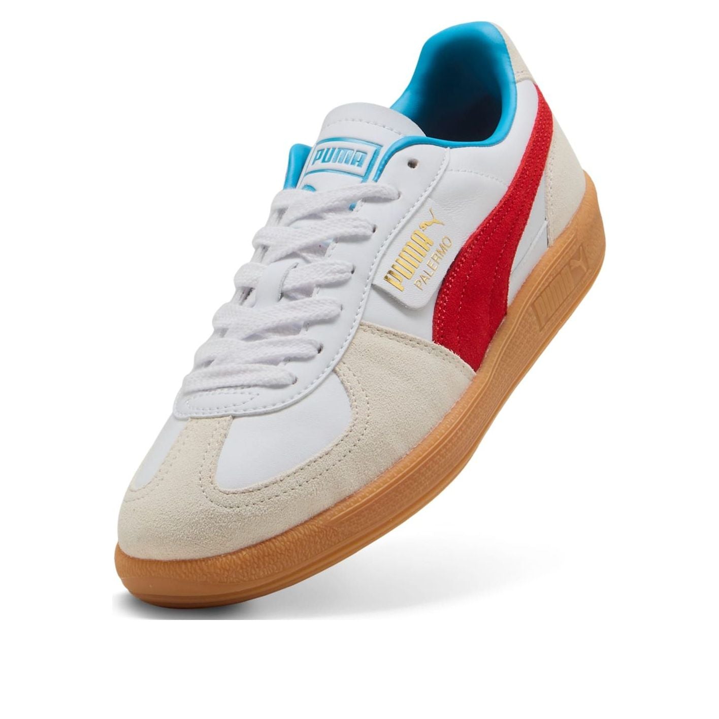 PUMA Palermo Leather 'PUMA White For All Time Red' 396464-21