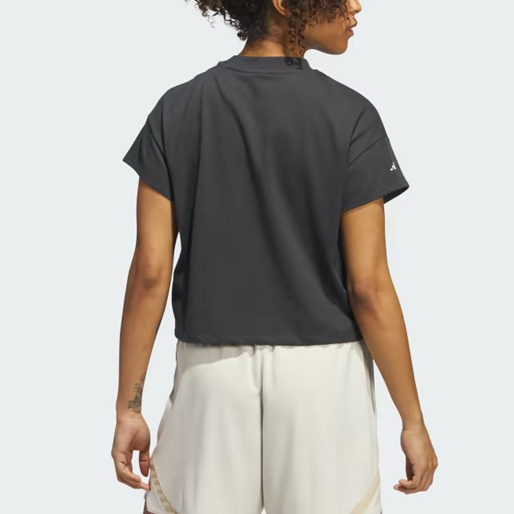 (WMNS) adidas Select Cutoff Tee 'Carbon' IJ5234