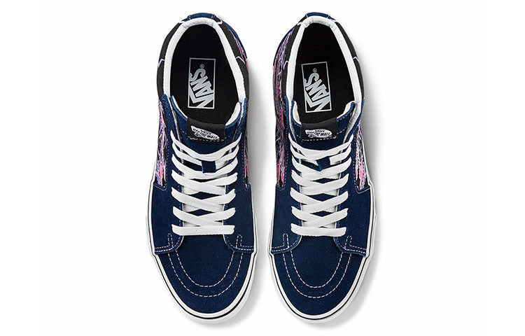 Vans Unisex SK8-Hi Sneakers Printing Black/Purple VN0A5KRH96C