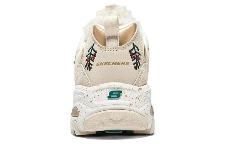 (WMNS) Skechers Dlites Christmas 'Beige Brown' 149257-OFWT