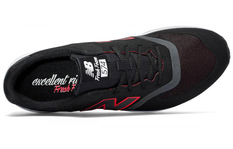 New Balance 574 Fresh Foam 'Black Red' MFL574BP