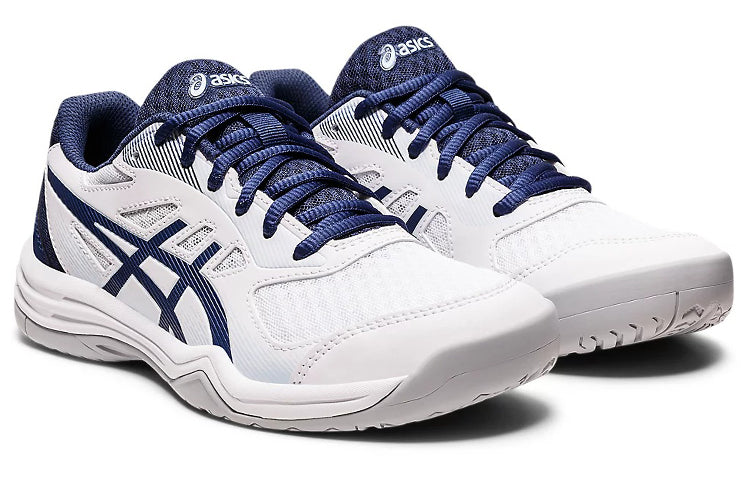 (WMNS) ASICS Upcourt 5 'White Deep Ocean' 1072A088-100