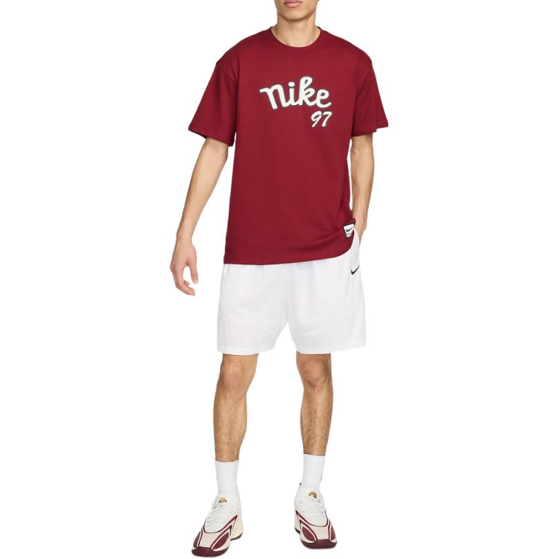 Nike Max90 Basketball T-Shirt 'Team Red' FV8396-677