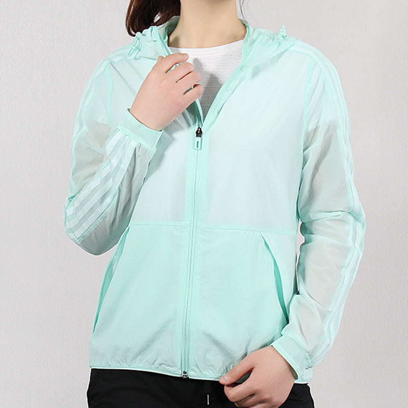 (WMNS) adidas Sports Stylish Jacket Mint Green DY8666