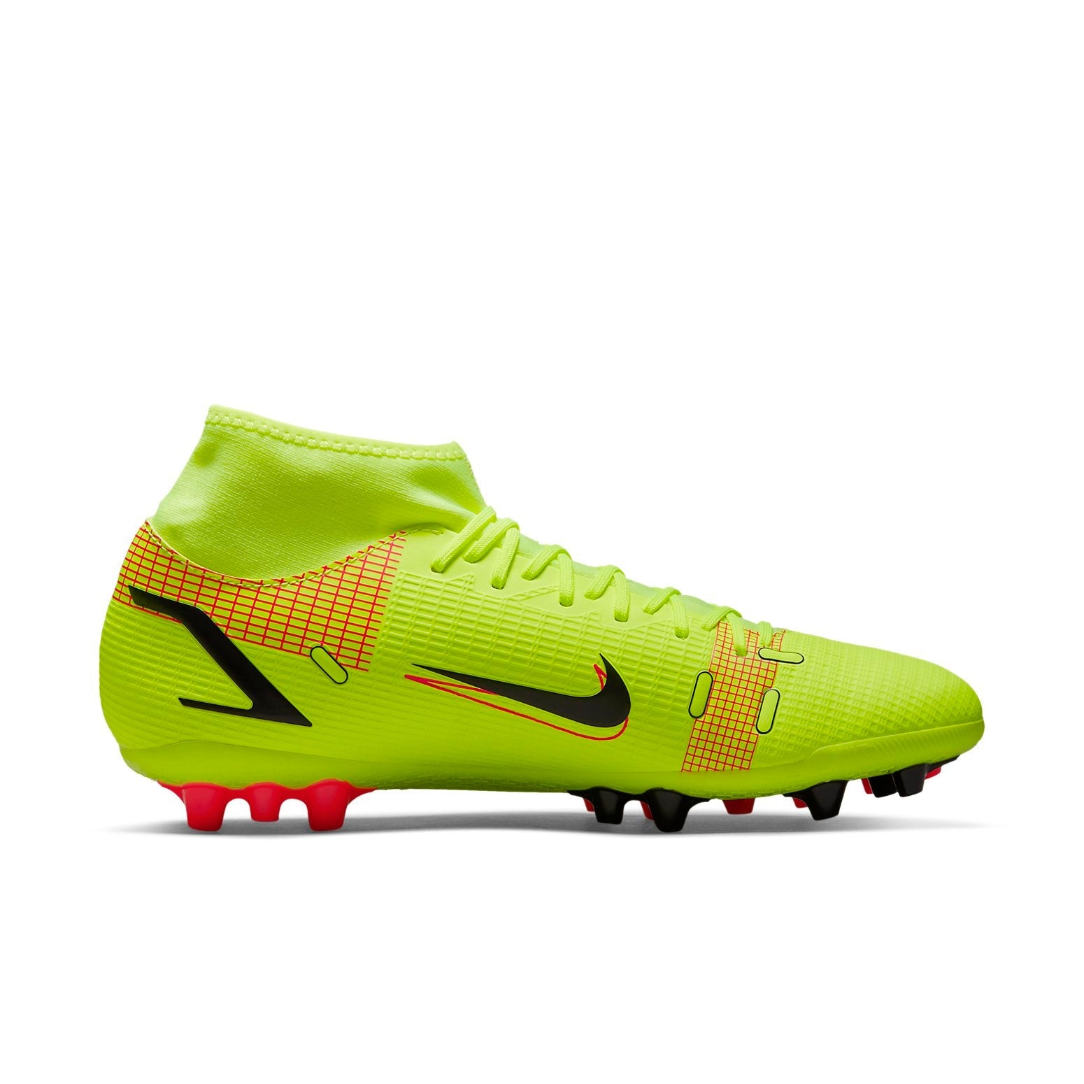 Nike Mercurial Superfly 8 Academy AG Artificial Grass 'Red Yellow' CV0842-760