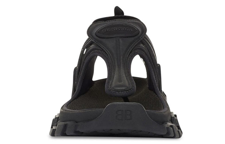 (WMNS) Balenciaga Track Sandals Black 618089W2PA11000