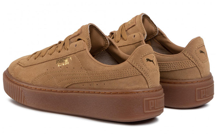 (WMNS) PUMA Suede Skate shoes 'Brown' 365698-09