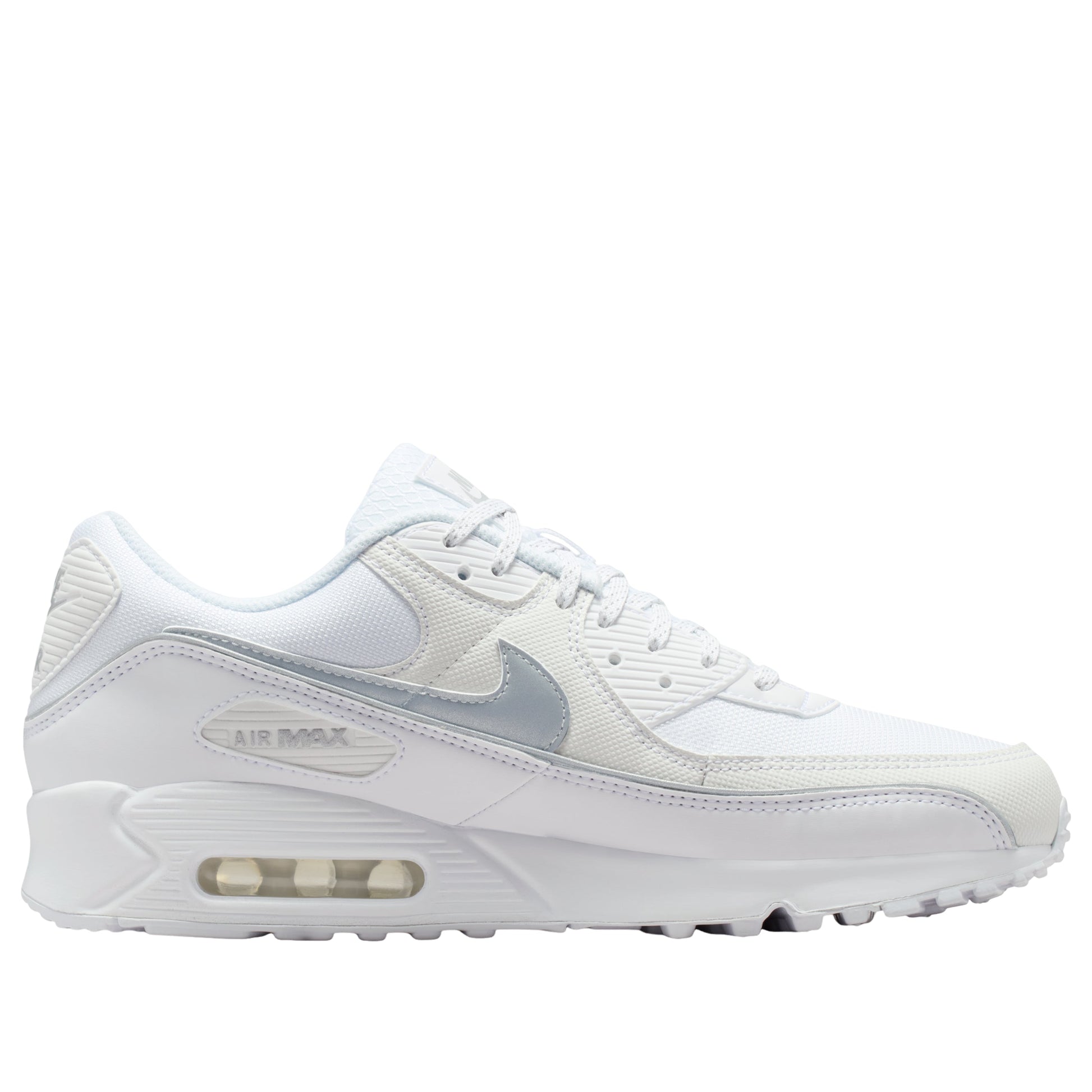 Nike Air Max 90 Premium 'White Metallic Silver' HV4517-100