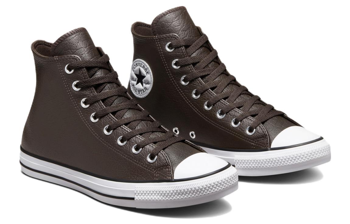 Converse Chuck Taylor All Star Tumbled Leather High 'Velvet Brown' A01461C