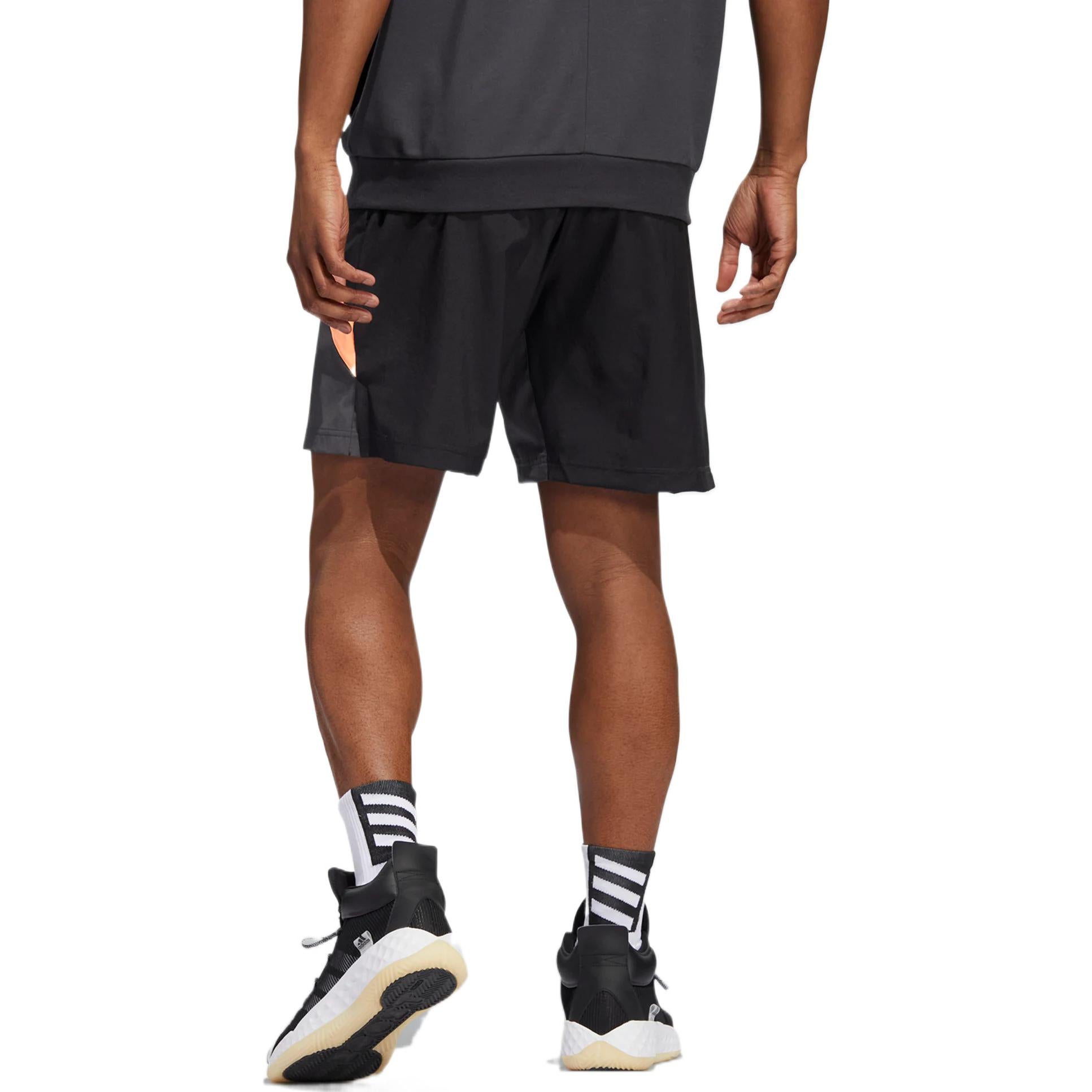 adidas Galaxy Stripe Logo Straight Shorts 'Grey' IC1954