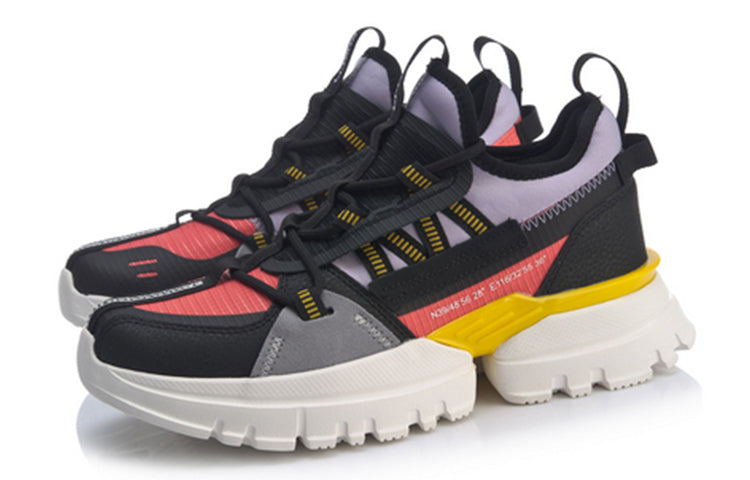 (WMNS) Li-Ning LN U.T 'Black Red' AGLP092-1