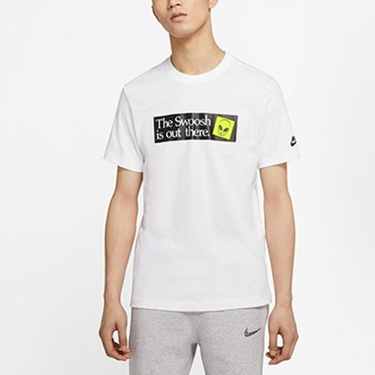 Nike Alien Printing Short Sleeve White CU6946-100