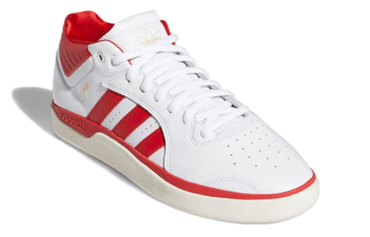 adidas Tyshawn Mid 'White Scarlet' GW4897