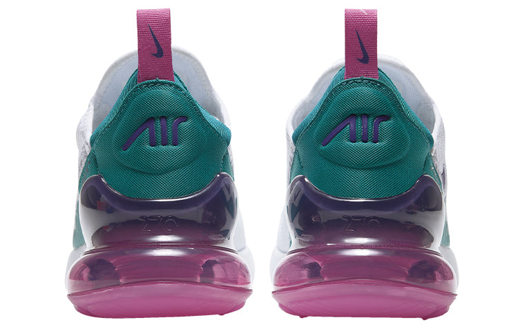 (WMNS) Nike Air Max 270 'White Voltage Purple' CW7061-100