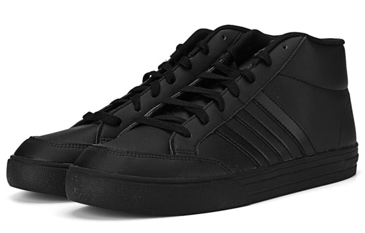 adidas neo Vs Set Mid Mid Tops Casual Skateboarding Shoes Black FY3043