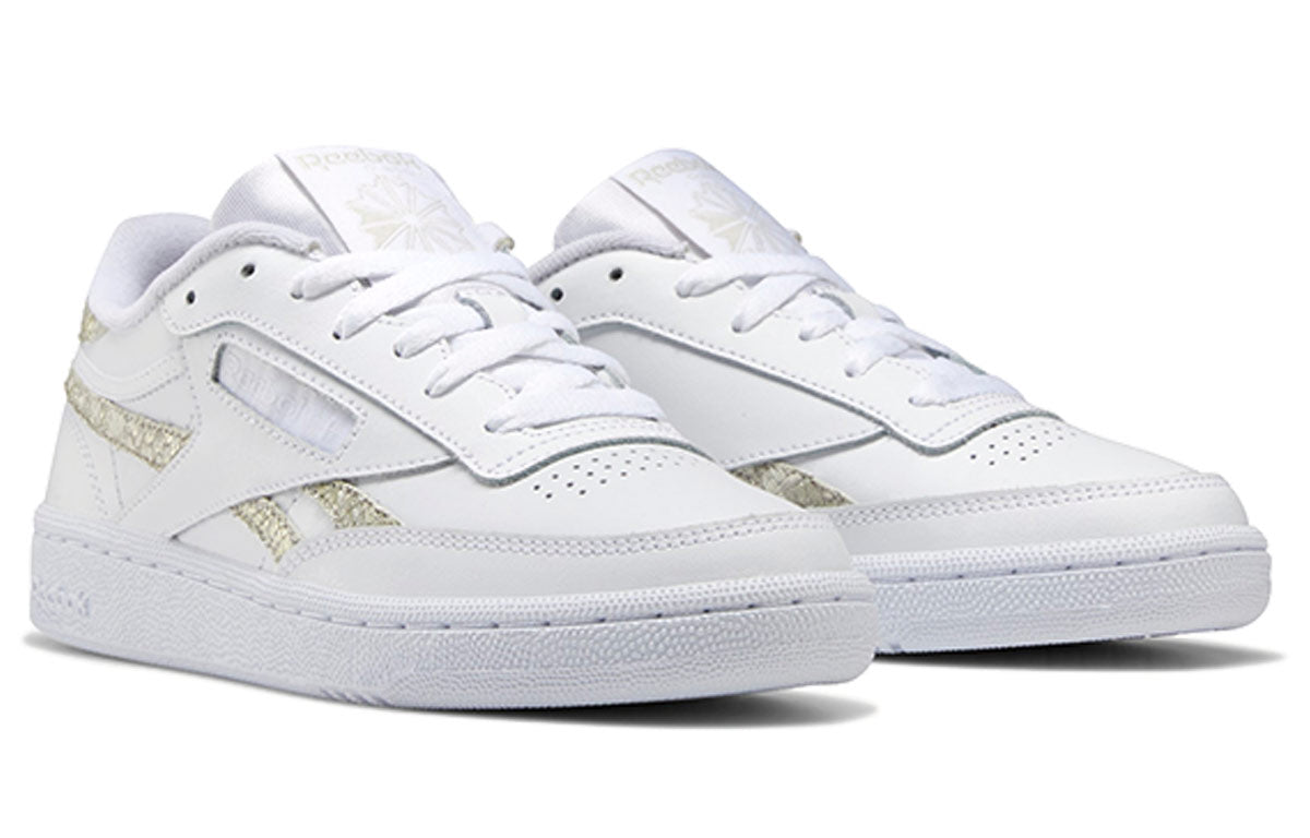 (WMNS) Reebok Club C 85 Beige/White FW6171