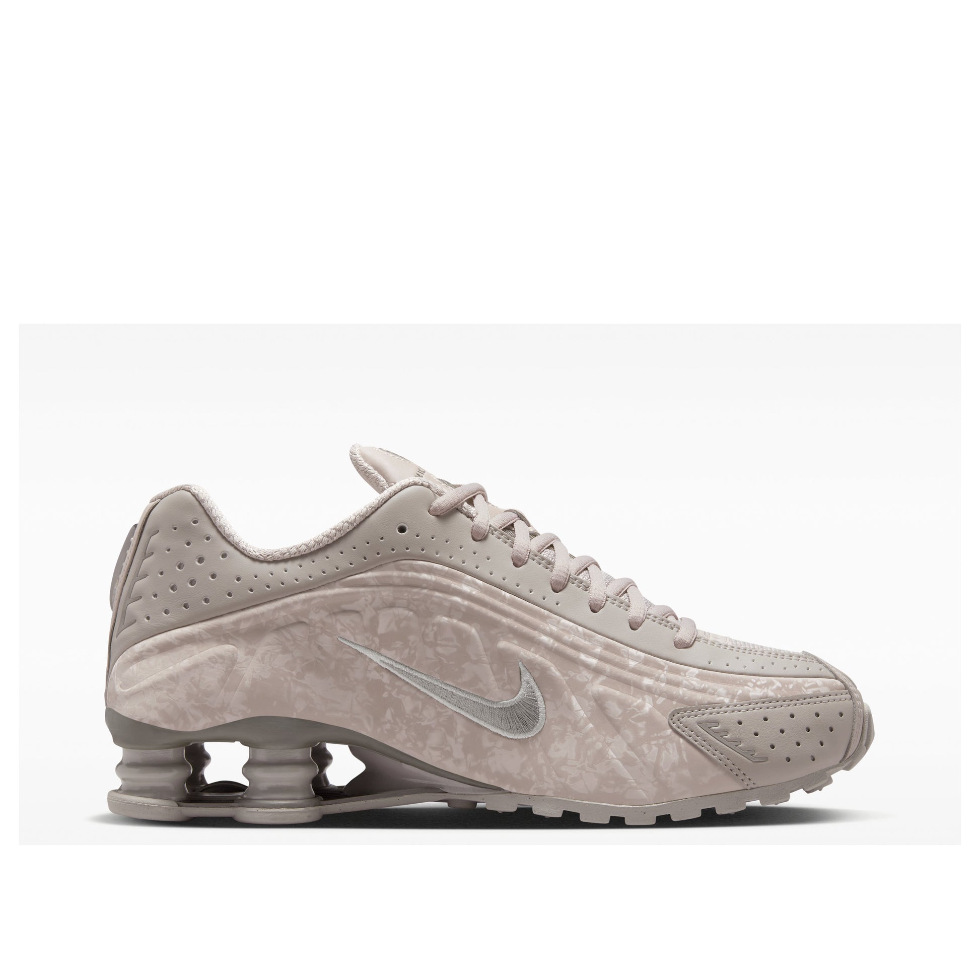 (WMNS) Nike Shox R4 'Flat Pewter Floral' HV0934-001
