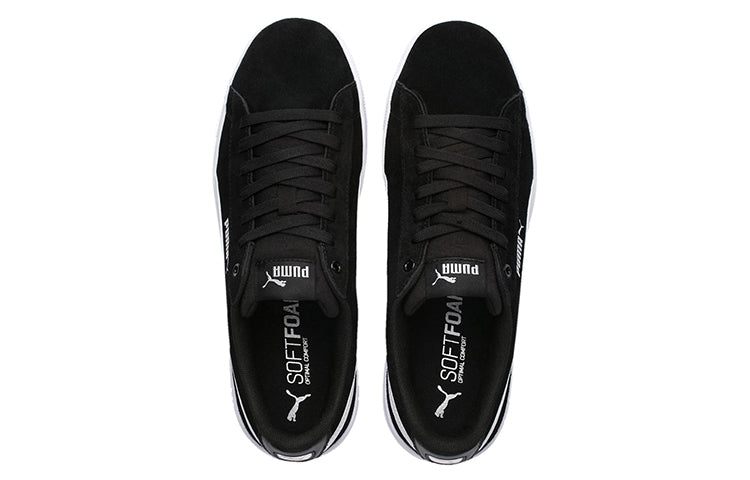 (WMNS) PUMA Vikky v2 'Black White' 369725-01