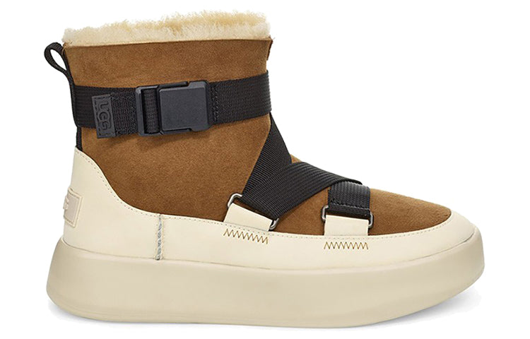 (WMNS) UGG Classic Boom Buckle Brown 1104616-CHE