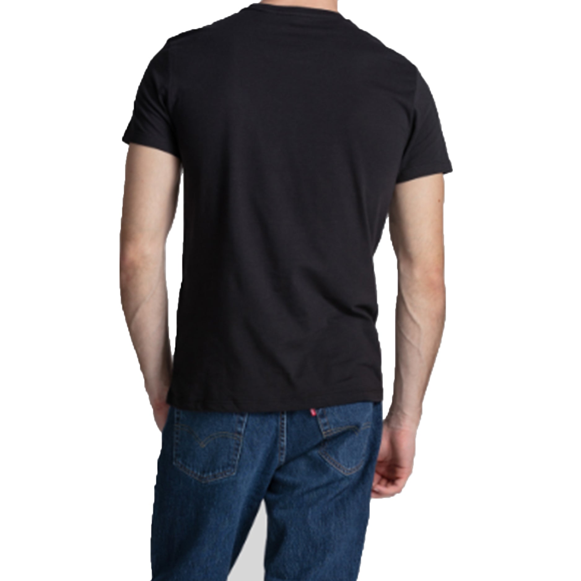 Men's Levis SS19 Pure Cotton Short Sleeve Black 79541-0001