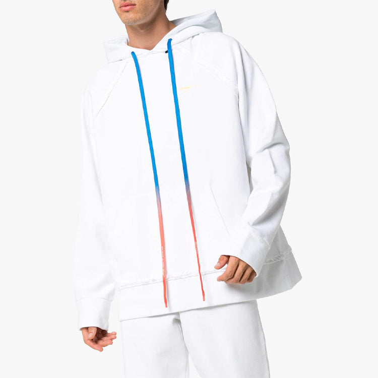 Off-White Arrow Gradient Drawstring Loose Fit White OMBB057F19E300100160