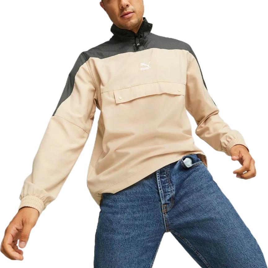 PUMA Swxp Half-Zip Jacket 'Beige' 537711-67