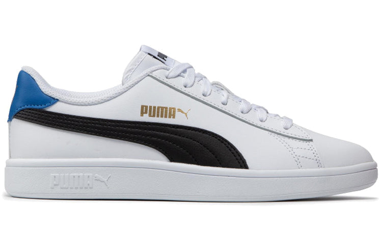 PUMA Unisex Smash V2 L Sneakers Blue/White 365215-33