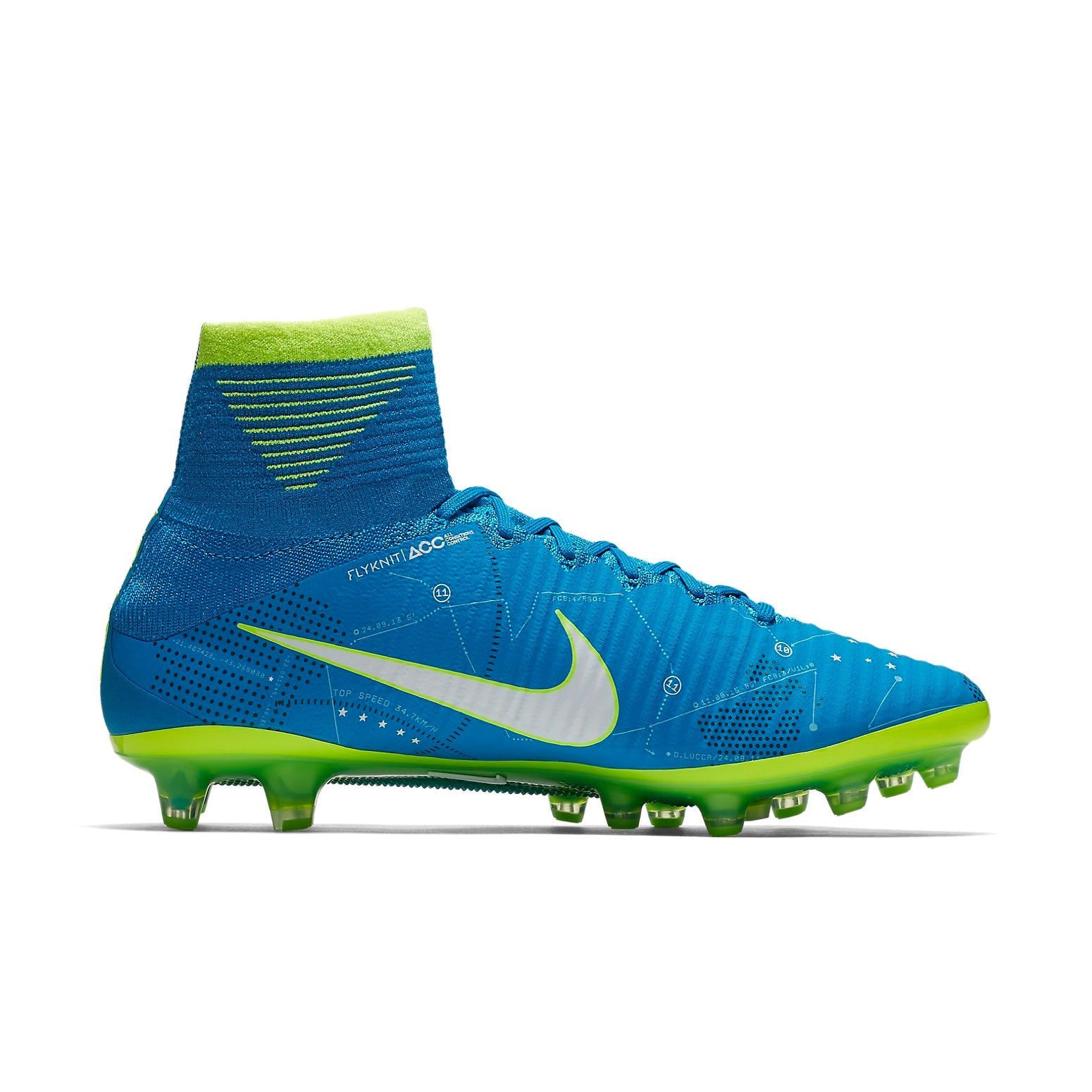 Nike Mercurial Superfly 5 NJR Ag-Pro 'Light Blue Green' 921496-400