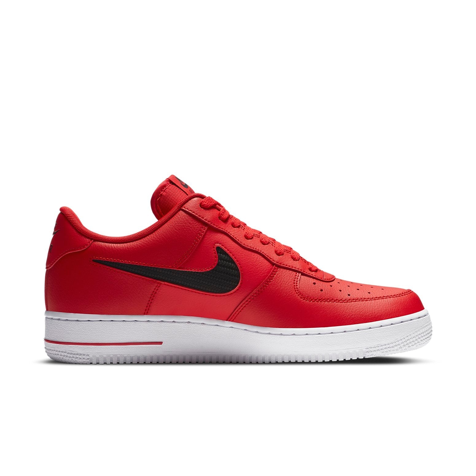 Nike Air Force 1 '07 LV8 'Cut Out Swoosh - University Red' CZ7377-600