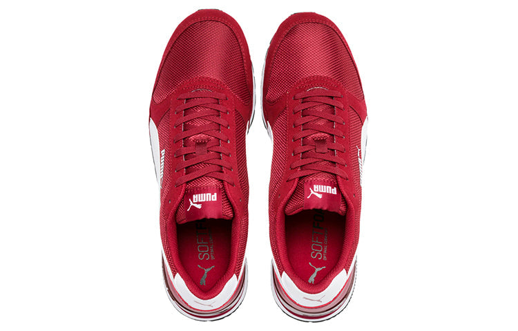 PUMA ST Runner V2 White/Red 366811-07