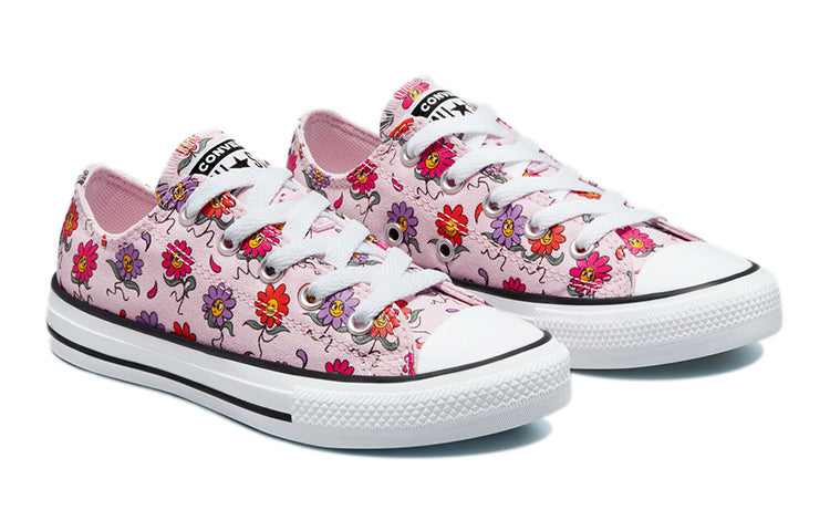 Converse Chuck Taylor All Star Canvas Shoes K 'Pink Purple MultiColor' 671600C