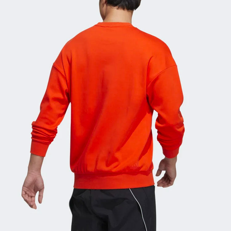 adidas SPORTSWEAR LOGO SWEATSHIRT 'Bold Orange' H40193