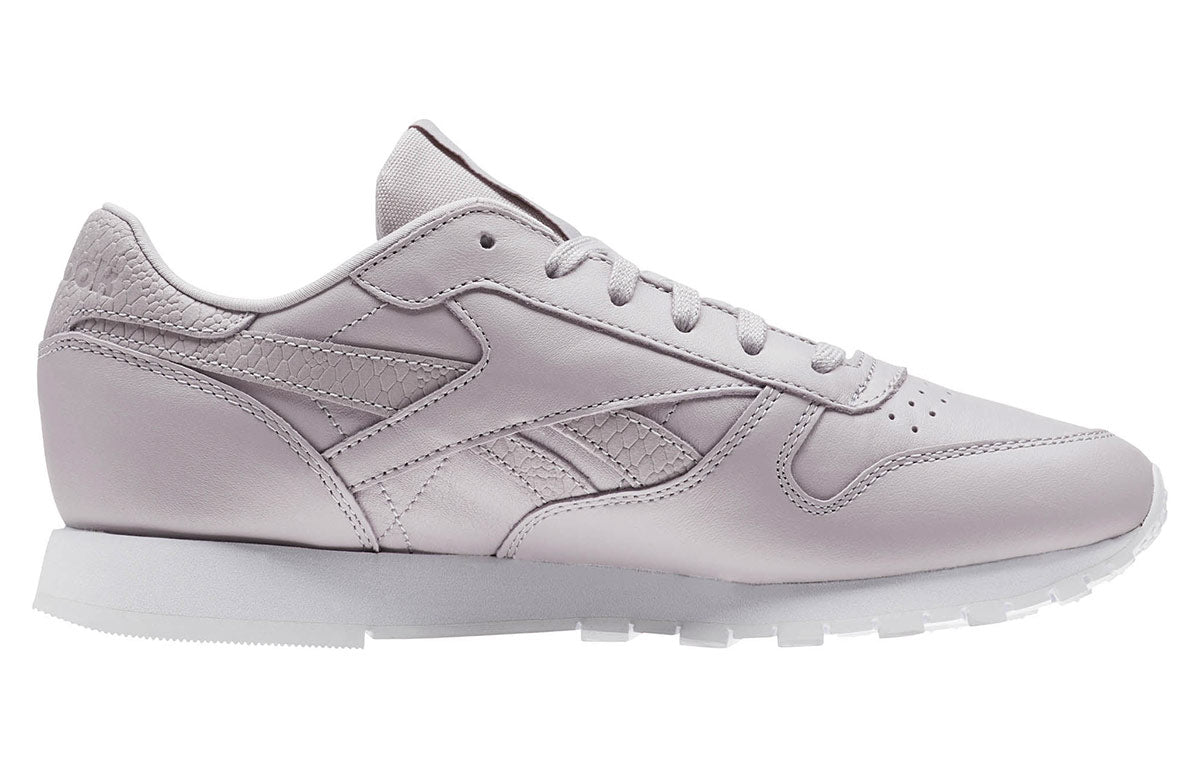(WMNS) Reebok Classic Leather PS Pastel Running Shoes Purple CM9159