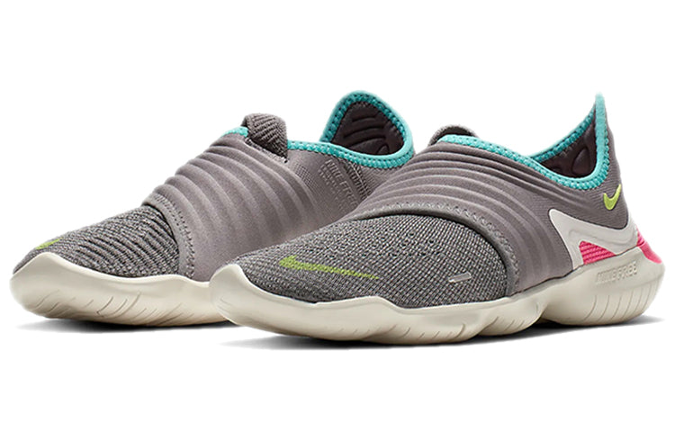 (WMNS) Nike Free RN Flyknit 3.0 'Gunsmoke' AQ5708-002