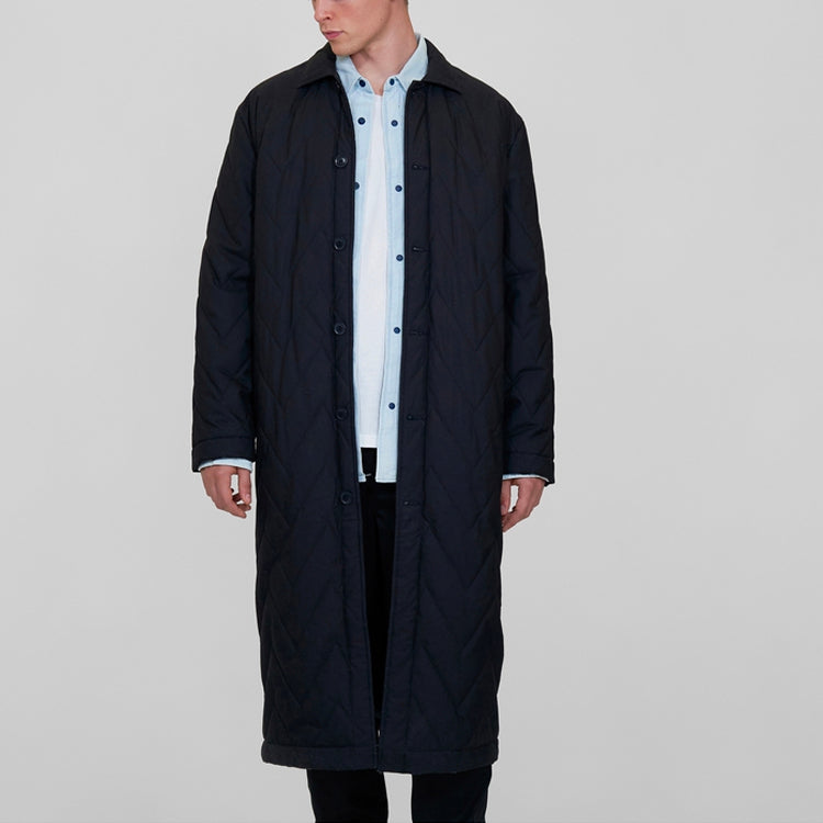 Men's Levis Midnight Blue Series Long Jacket Black 21274-0000
