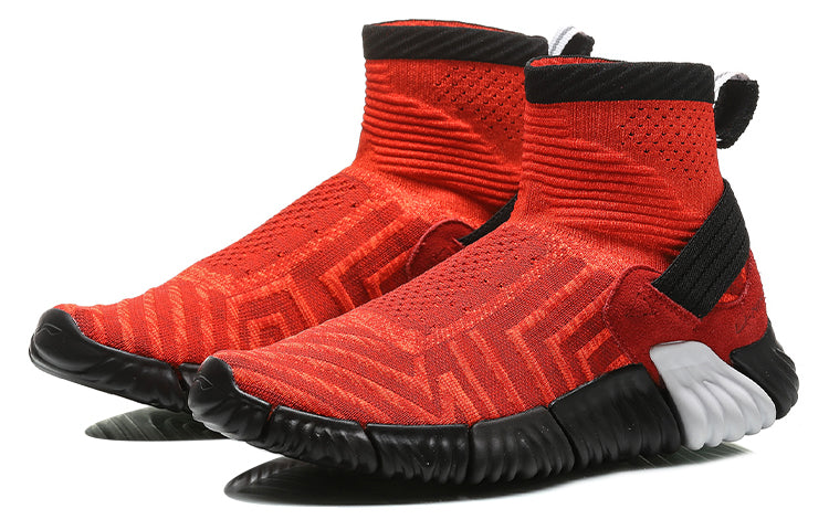 Li-Ning WuKong No Boundry Hi 'Black Red' AGLM197-1