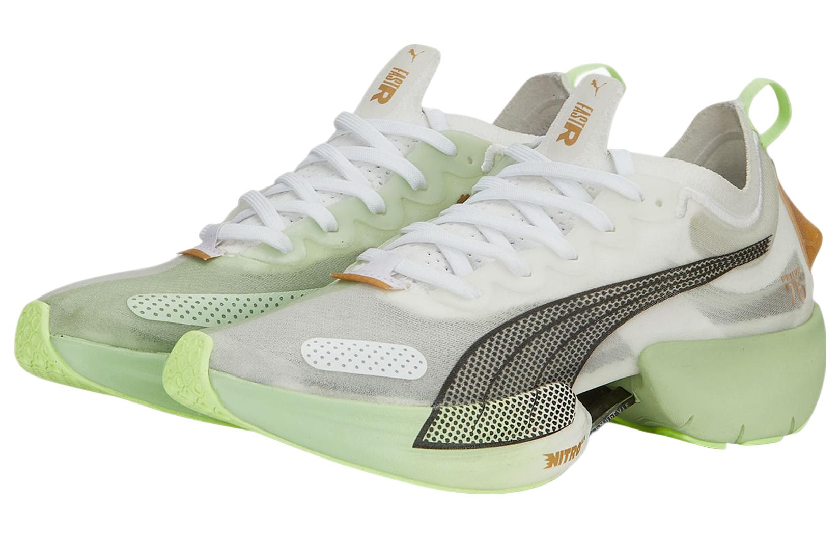 (WMNS) PUMA WMNS Fast-R Nitro Elite Run 75 'Green' 377805-01