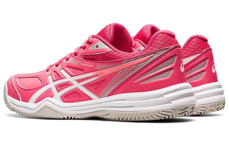 (WMNS) ASICS Court Slide 2 'Pink White' 1042A147-700